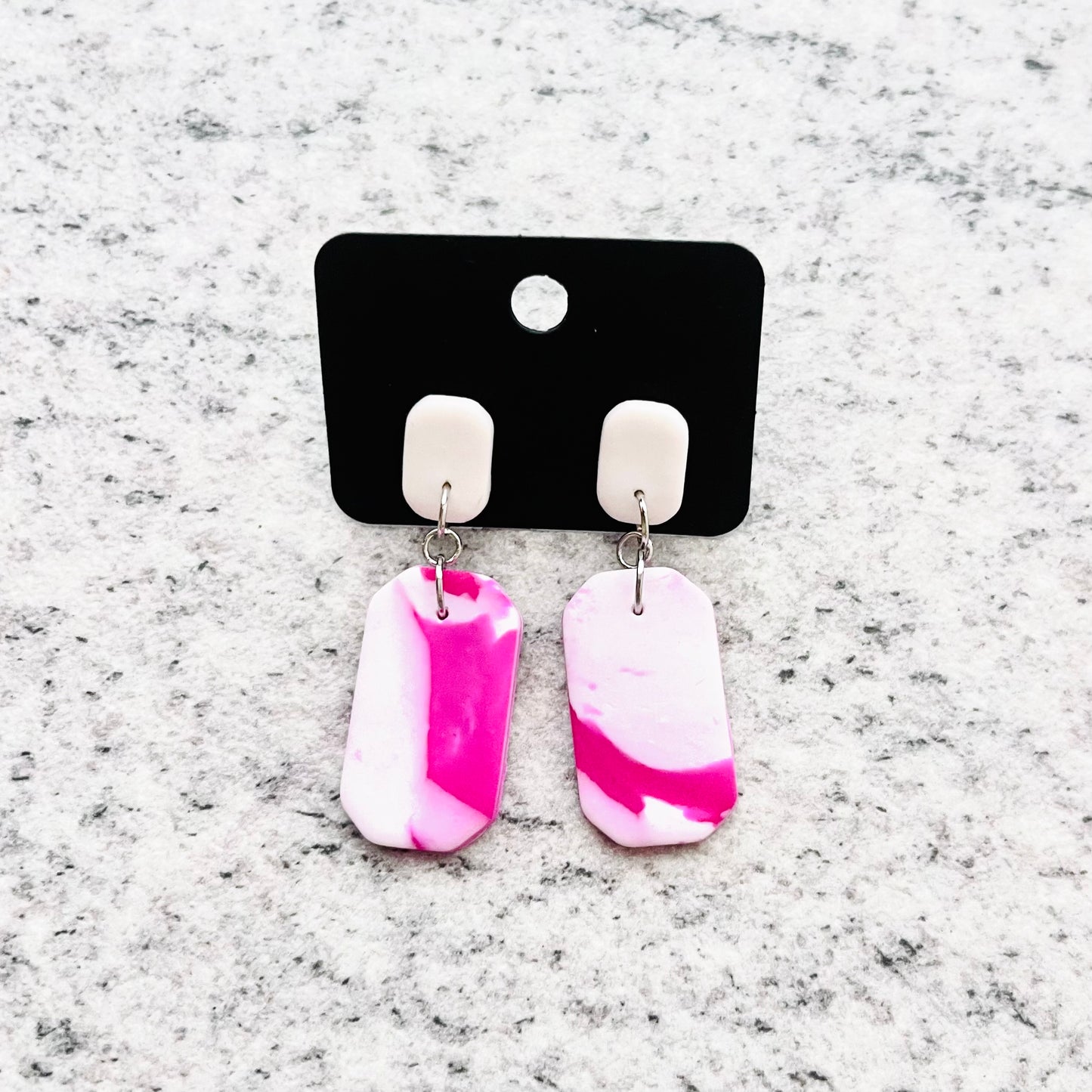 Abstrakt - roza, bela